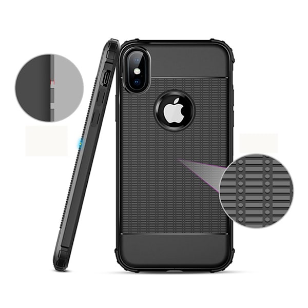 iPhone XS Max - Skyddande Skal (Värmeavledande) Från Leman Marinblå