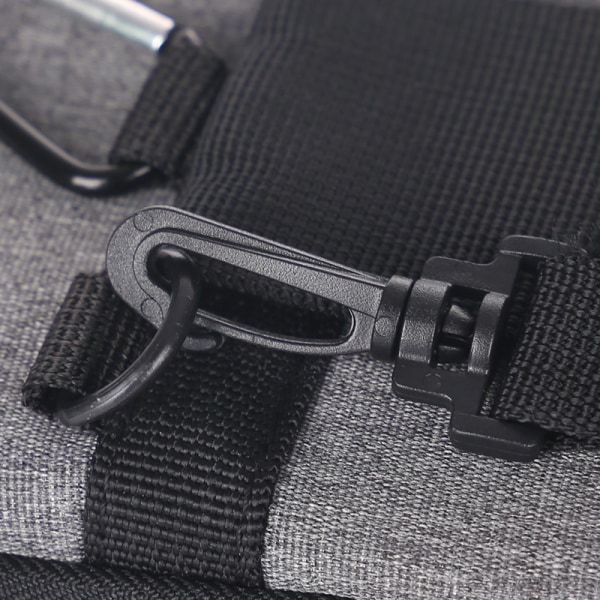 Komfortabel mobiltaske Skuldertaske i sportsdesign Svart