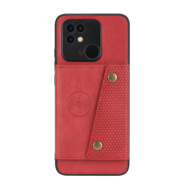 Xiaomi Redmi 10C - Skal med Korthållare Mörkblå