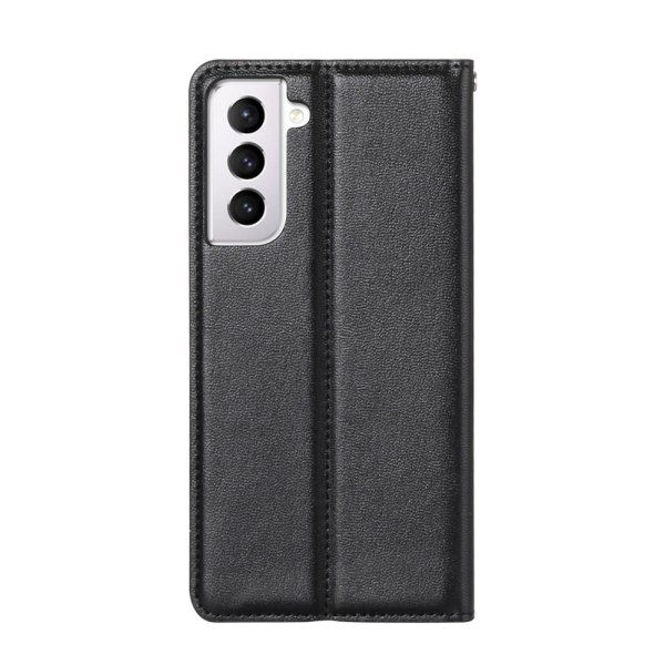 Samsung Galaxy S21 - Stilfuldt og praktisk HANMAN Wallet etui Lila