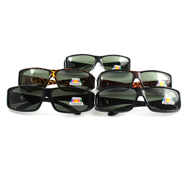 Solglasögon Polarized Överdrag för vanliga Glasögon 1