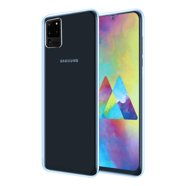 Samsung Galaxy S20 Ultra - Heltäckande Skyddande Silikonskal Svart