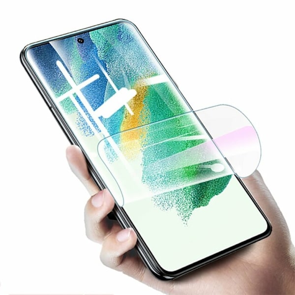 Galaxy S23 Ultra Hydrogel (Anti fingerprint) Skärmskydd 0,2mm Transparent