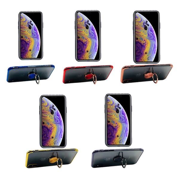 Silikonskal - iPhone X/XS Blå Blå