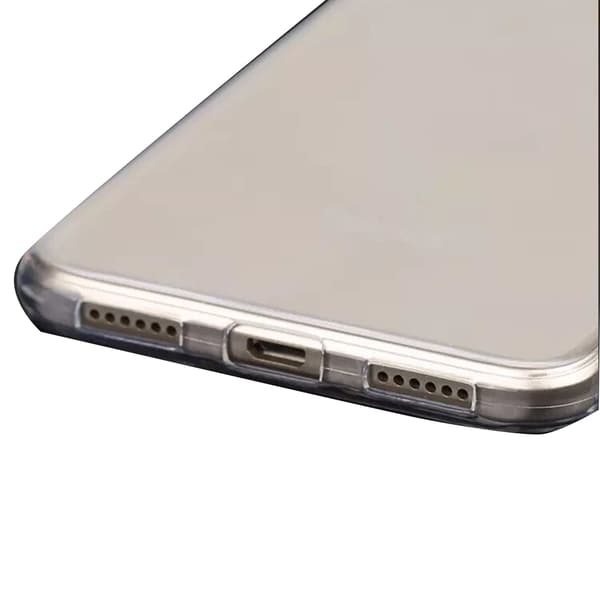 Smart Silikonskal - Huawei P Smart 2018 Transparent Transparent/Genomskinlig