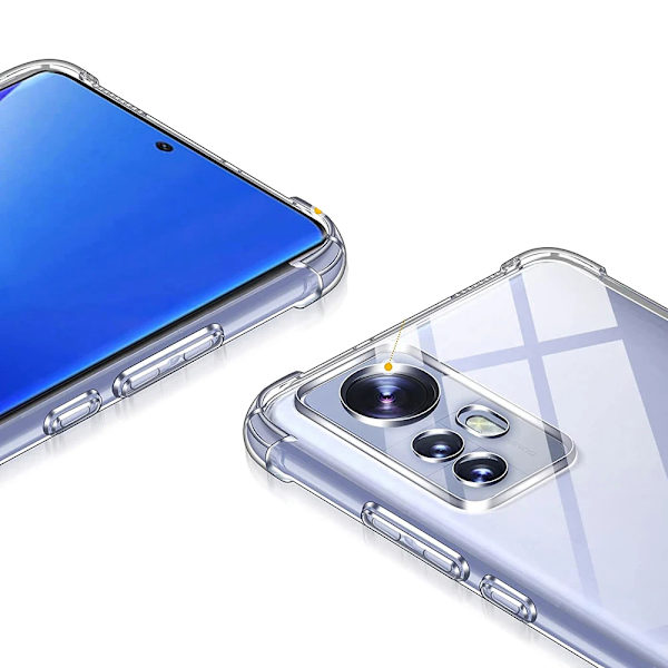 Xiaomi Mi 12T - Skyddande Silikonskal Genomskinlig