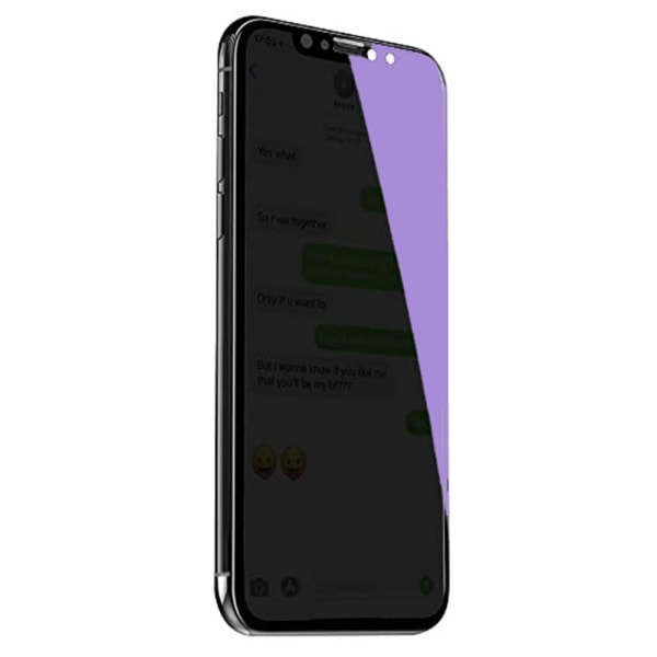 iPhone 11 Pro 3-PACK skjermbeskytter Anti-Blueray 2.5D Carbon 9H 0.3m Transparent/Genomskinlig