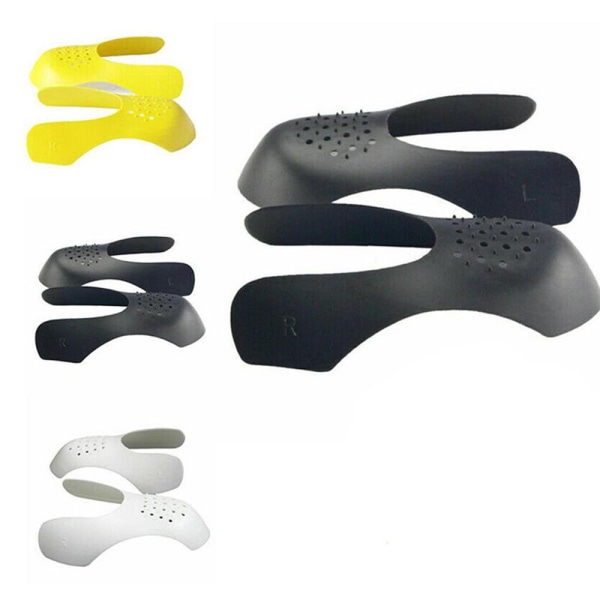 1-par Sneaker Shield skobeskyttelse (MOTVIRKER BRETTER) Gul S