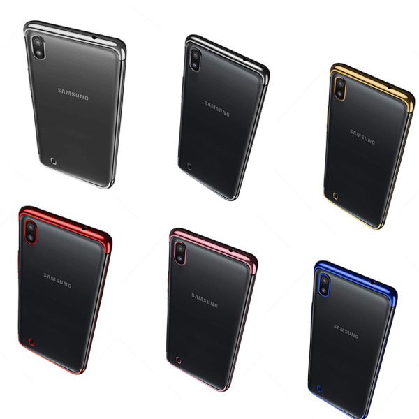Samsung Galaxy A10 - Robust Smidigt Silikonskal (Floveme) Röd
