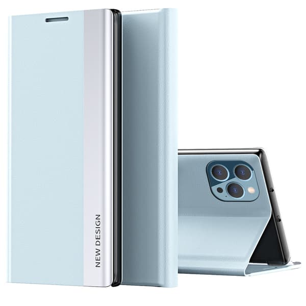 iPhone 13 Pro Fodral med Spegelsida & Kickstand Vit