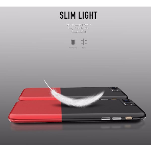 iPhone 7 - Stilrent skal i 2 delar från FLOVEME Vit/Roséguld