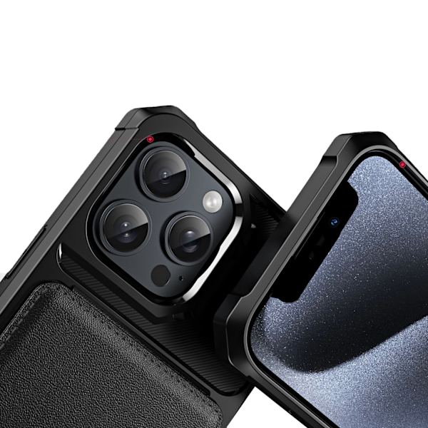 iPhone 12/12 Pro Flipfodral  Kortfack & Stötskydd