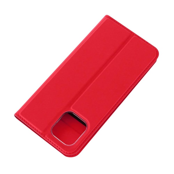 iPhone 12 Mini - Elegant Smart Pl�nboksfodral Marinblå