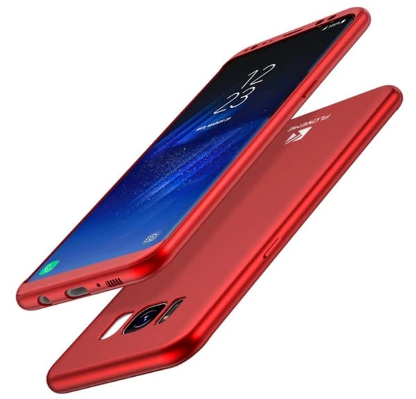 Dubbelsidigt Skal - Samsung Galaxy S7 Edge Grå