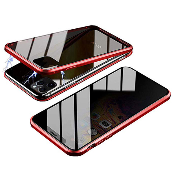 iPhone 11 Pro - Exklusivt Heltäckande Floveme Magnetiskt Skal Röd