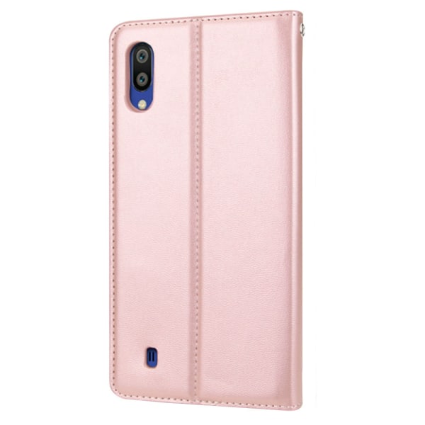 Samsung Galaxy A10 - Praktiskt Plånboksfodral (HANMAN) Svart