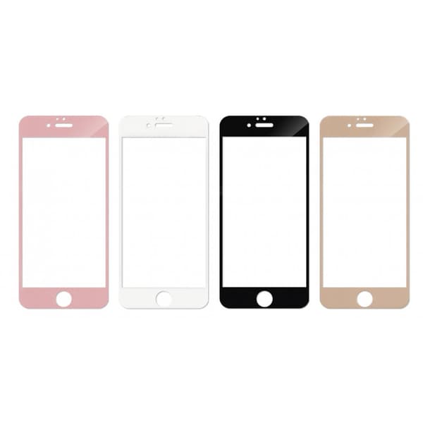 MyGuard Skärmskydd (2-PACK) av Carbonmodell för iPhone 8 Plus Röd