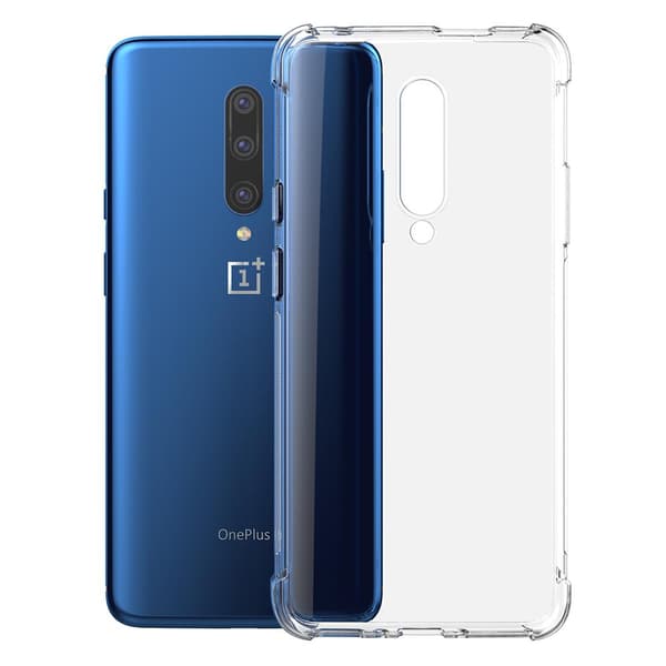 Oneplus 7 Pro - Stöttåligt Skyddsskal (FLOVEME) Transparent