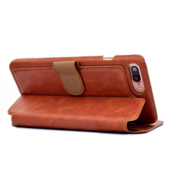 Class-Y Fodral med plånbok till iPhone 6/6S Plus Brun