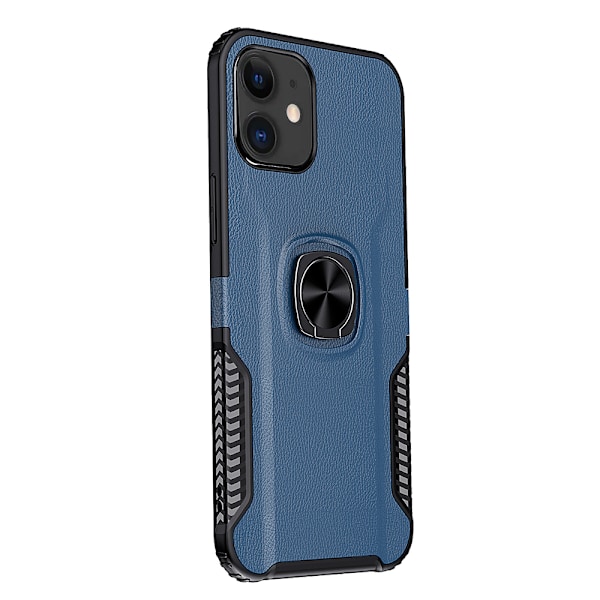 iPhone 12 Skal med Ringhållare Svart