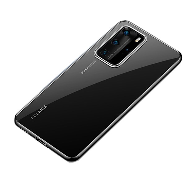 Skyddande Silikonskal - Huawei P40 Pro Svart