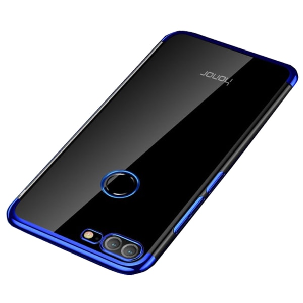 Huawei Honor 9 Lite - Stilfuldt beskyttelsescover i silikone FLOVEME Guld
