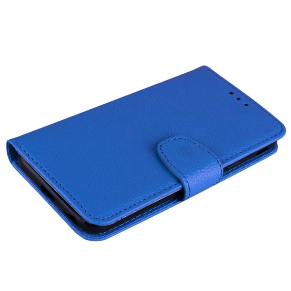 Samsung Galaxy A70 - Käytännöllinen NKOBEE-lompakkokotelo Blå