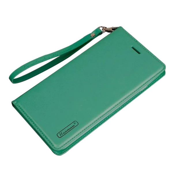 Etui i slitesterkt PU-lær (T-Casual) - Samsung Galaxy A6 Plus Rosaröd