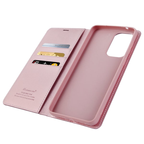 Samsung Galaxy A23 5G - Plånboksfodral (Hanman) Pink gold