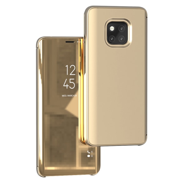 Huawei Mate 20 Pro - Praktisk veske Guld