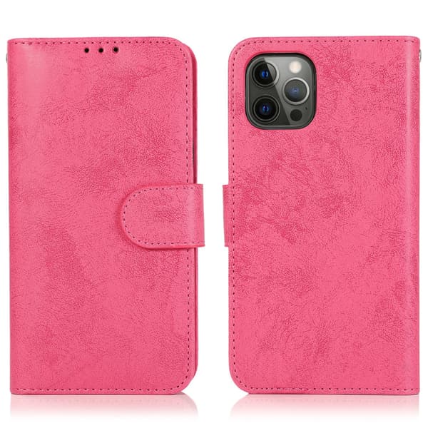 iPhone 15 Pro Max -  Plånboksfodral i PU-läder med 3-kortfack Himmelsblå