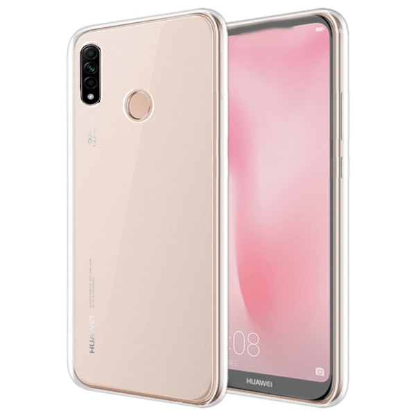 Huawei P40 Lite E - Gennemtænkt dobbeltsidet silikonecover Blå