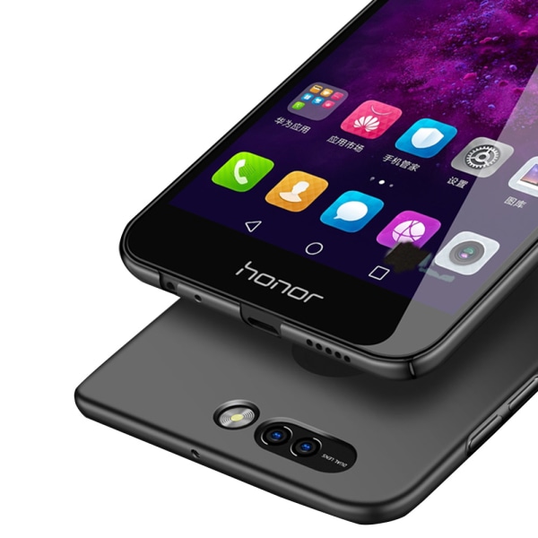 Huawei Honor 8 Pro - Nillkins Mattbehandlade Silikonskal Svart