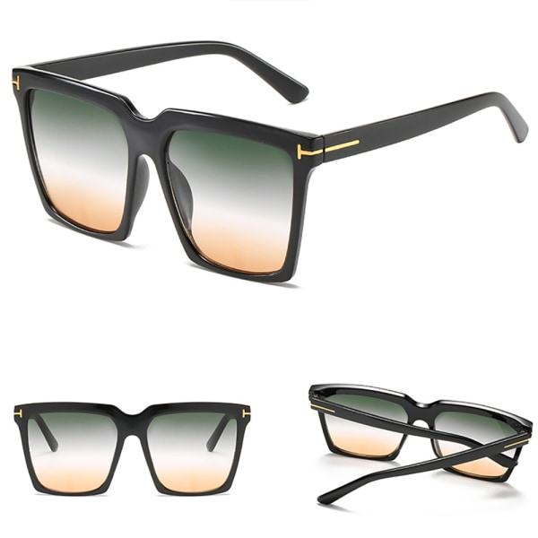 Polariserade Solglasögon i Klassisk Design Grön