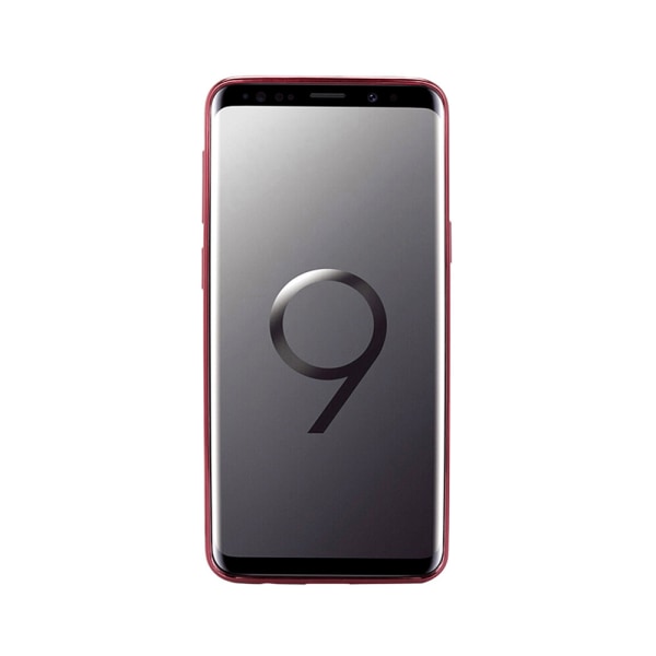 Samsung Galaxy S9 - Elegant Silikone Cover fra FLOVEME Röd