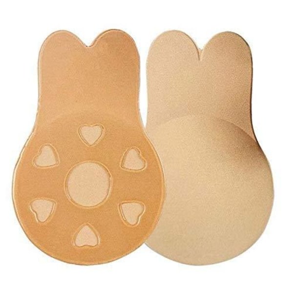 Itsekiinnittyvä olkaimeton rintaliivit Mukava ja kestävä Beige XXL 13cm