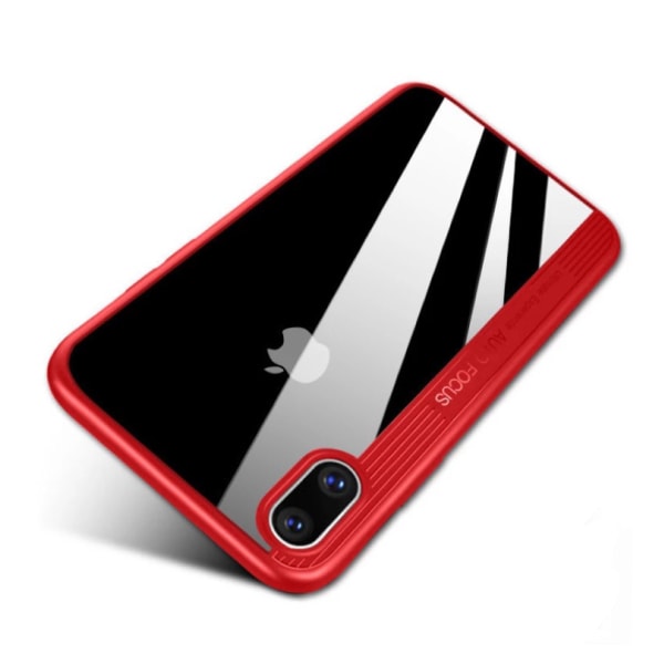 iPhone X/XS - Stilig deksel Röd