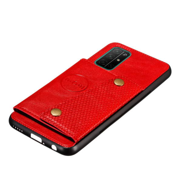 Samsung Galaxy A33 5G - Stilfuldt cover med kortholder Röd