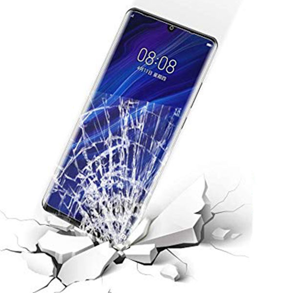 P30 Pro Skärmskydd 9H Nano-Soft Screen-Fit HD-Clear Transparent/Genomskinlig