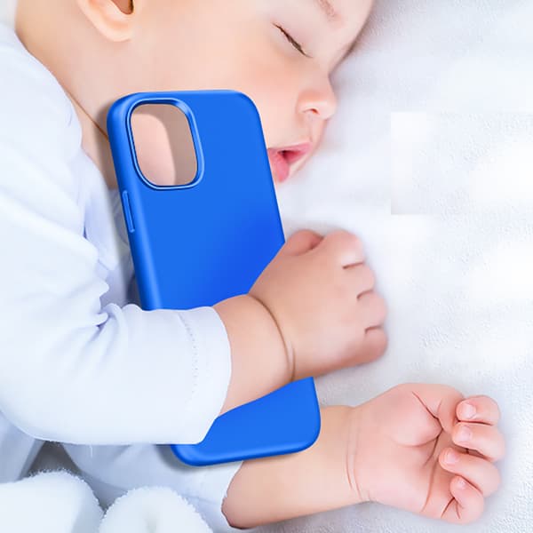 iPhone 13 Pro - Stilrent Skyddande FLOVEME Skal ljusgrå