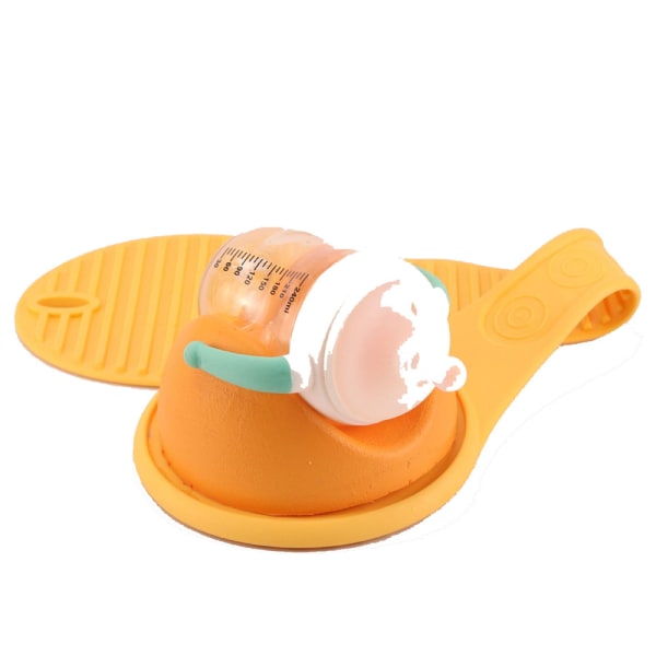 Praktisk sikker babyflaskeholder Orange