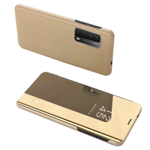 Huawei P Smart 2021 - Elegant Effektfullt LEMAN Fodral Guld