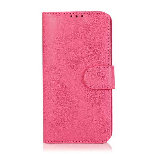 iPhone 15 Plus - Plånboksfodral i PU-läder med 3-kortfack Lila