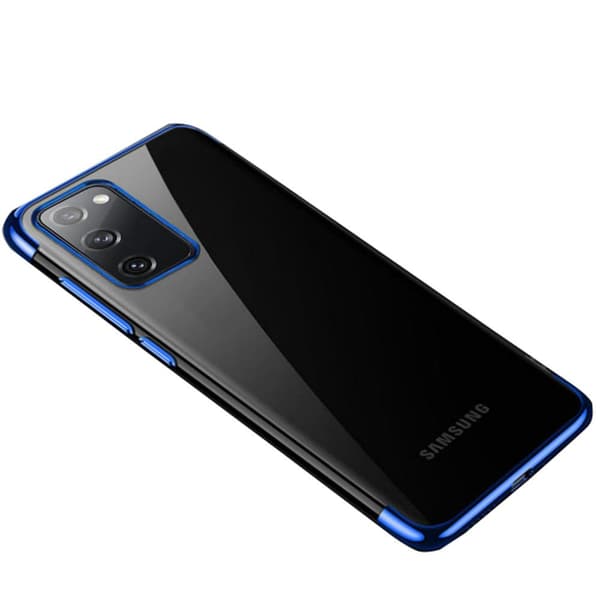 Samsung Galaxy S20 FE - Stilfuldt silikone beskyttelsescover Guld