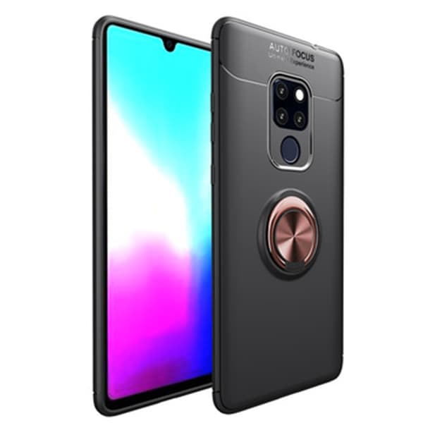 Huawei Mate 20 Pro - AUTO FOCUS - Skal med Ringhållare Blå/Blå Blå/Blå