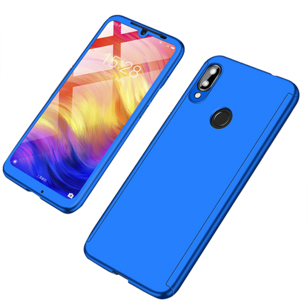 Samsung Galaxy A40 - Kraftfullt Dubbelsidigt Skal Silver