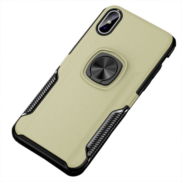 Etui med ringholder - iPhone XS MAX Guld
