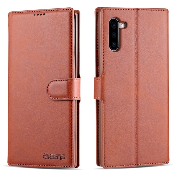 Samsung Galaxy Note10 - Robust Plånboksfodral Grå Grå