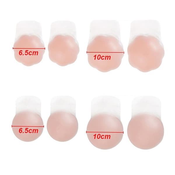Självhäftande Nipple Covers Blomma 10 CM
