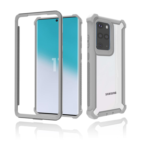 Genomtänkt Skyddsskal - Samsung Galaxy S20 Plus Svart/Grön